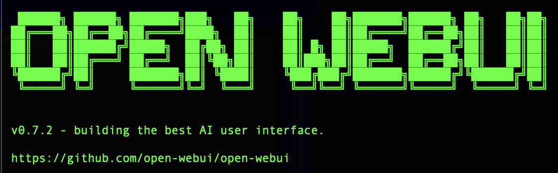 Open WebUI Banner